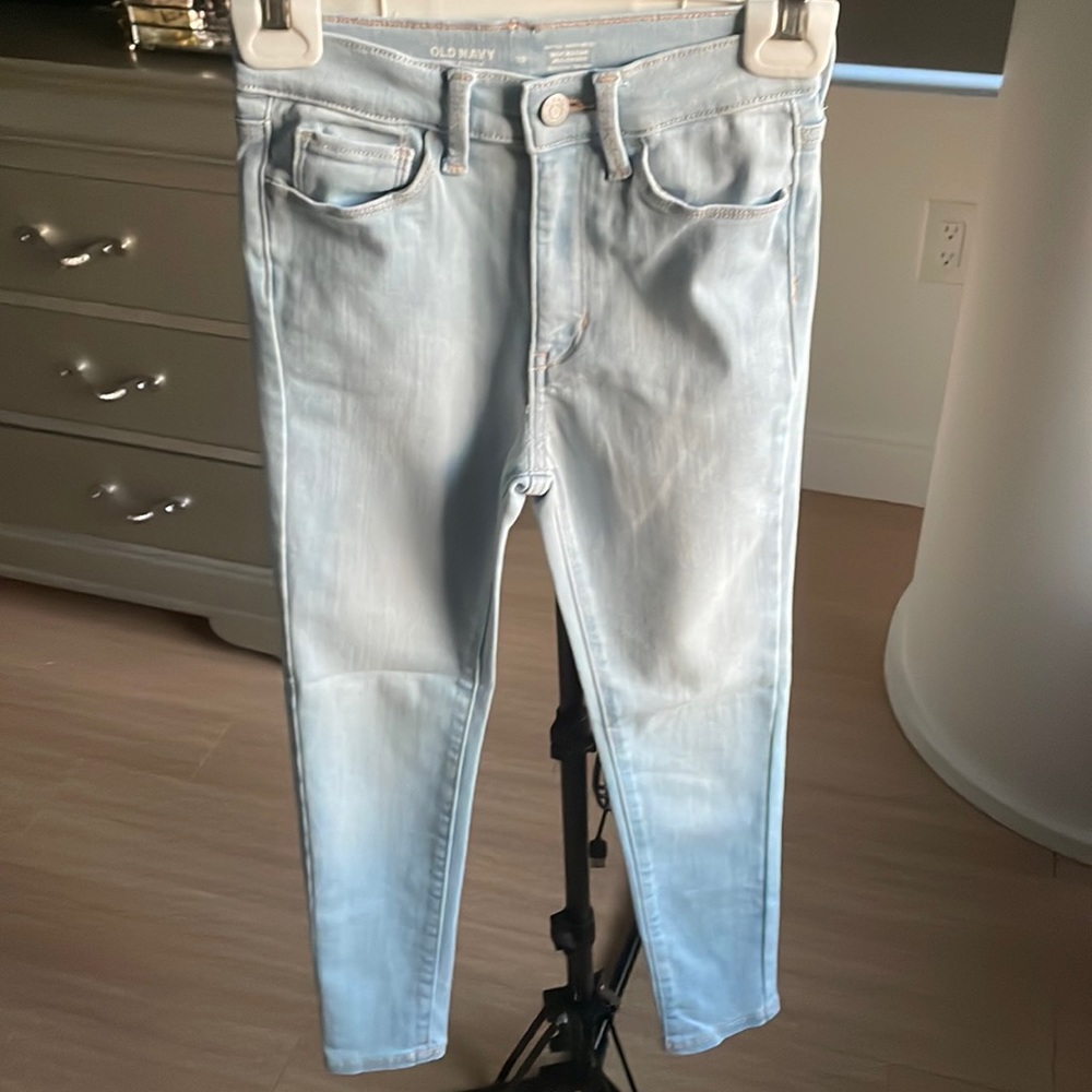Girl Old Navy Jeans (Extra High Rise Jeggings)